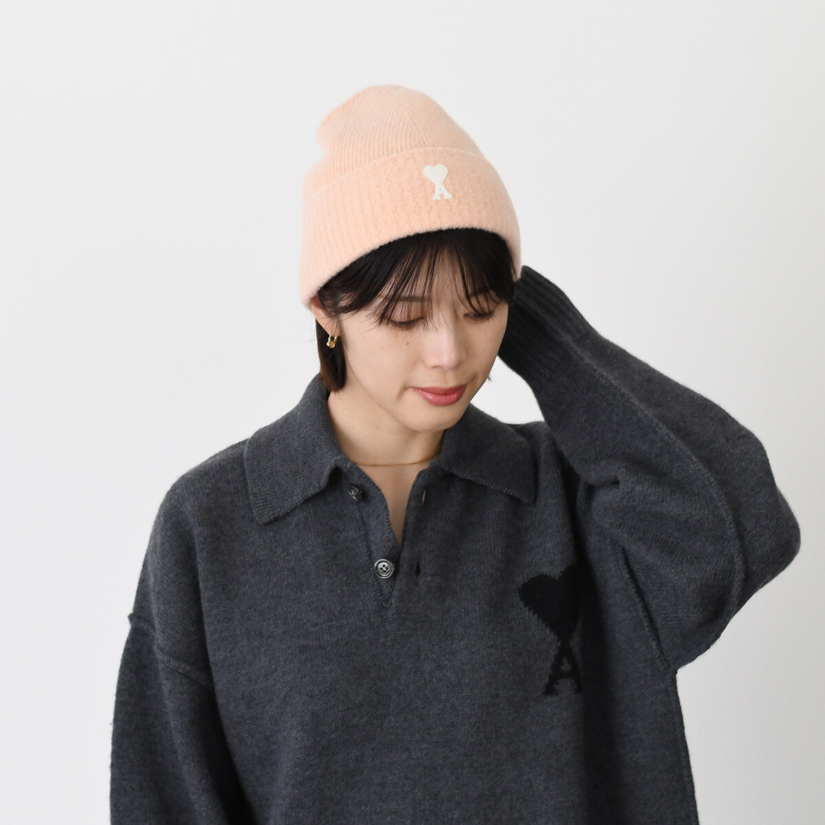 楽天市場】AMI ALEXANDRE MATTIUSSI AMI DE COEUR アミパリス 帽子