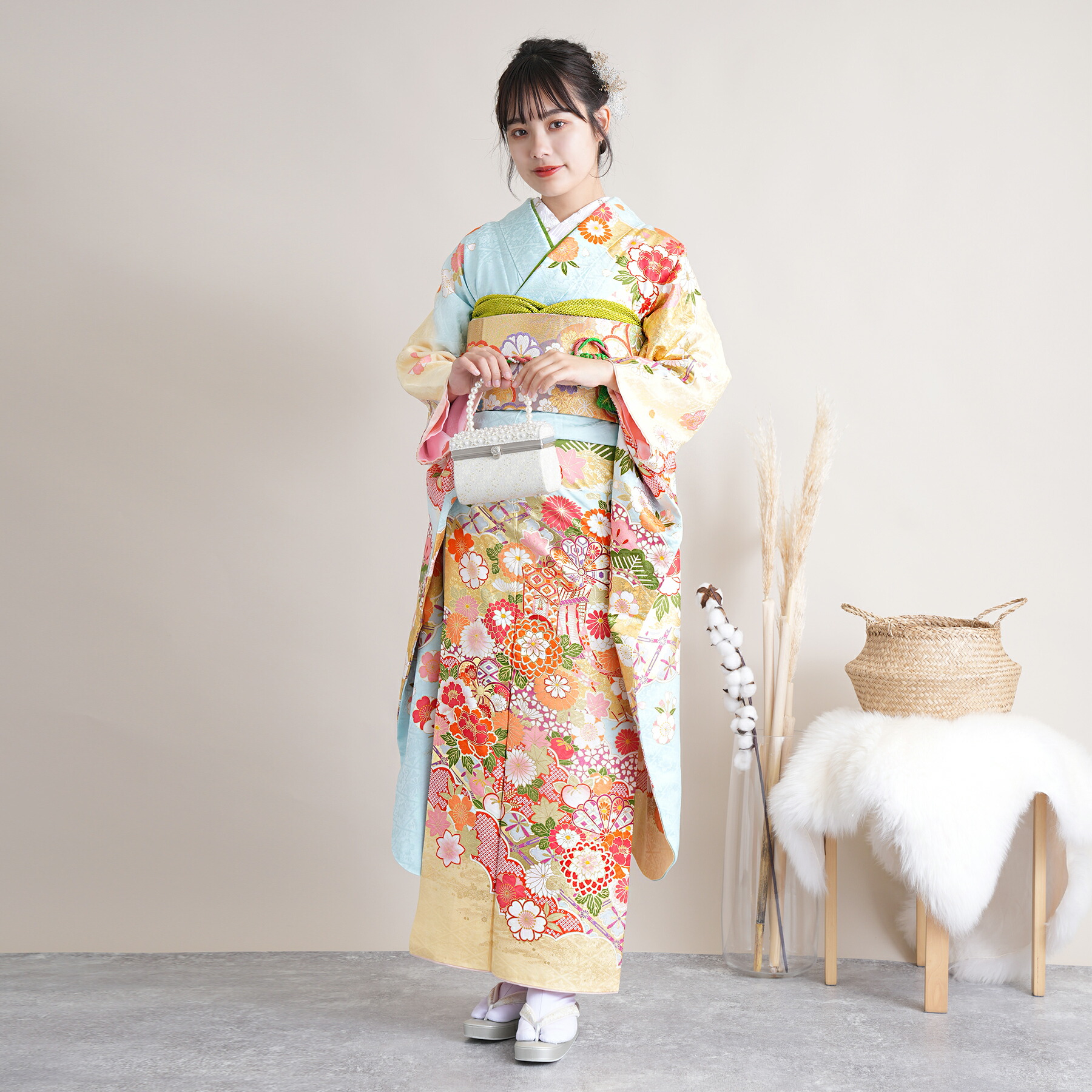 楽天市場】【レンタル】振袖 成人式【往復送料無料】女性 振袖セット