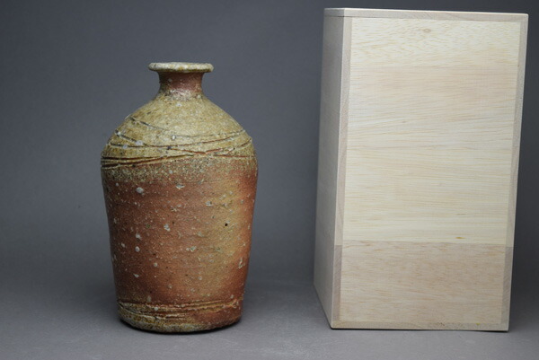 信楽焼 掛花入 井村侊生 #3411 信楽焼 掛花入 井村侊生 #3411 信楽焼