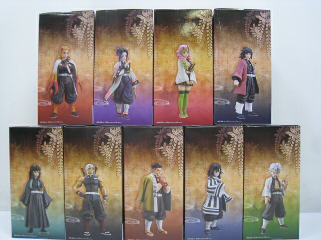 鬼滅の刃 フィギュア 絆ノ装 ノーマルカラー 柱9体セット 鬼滅の刃 絆