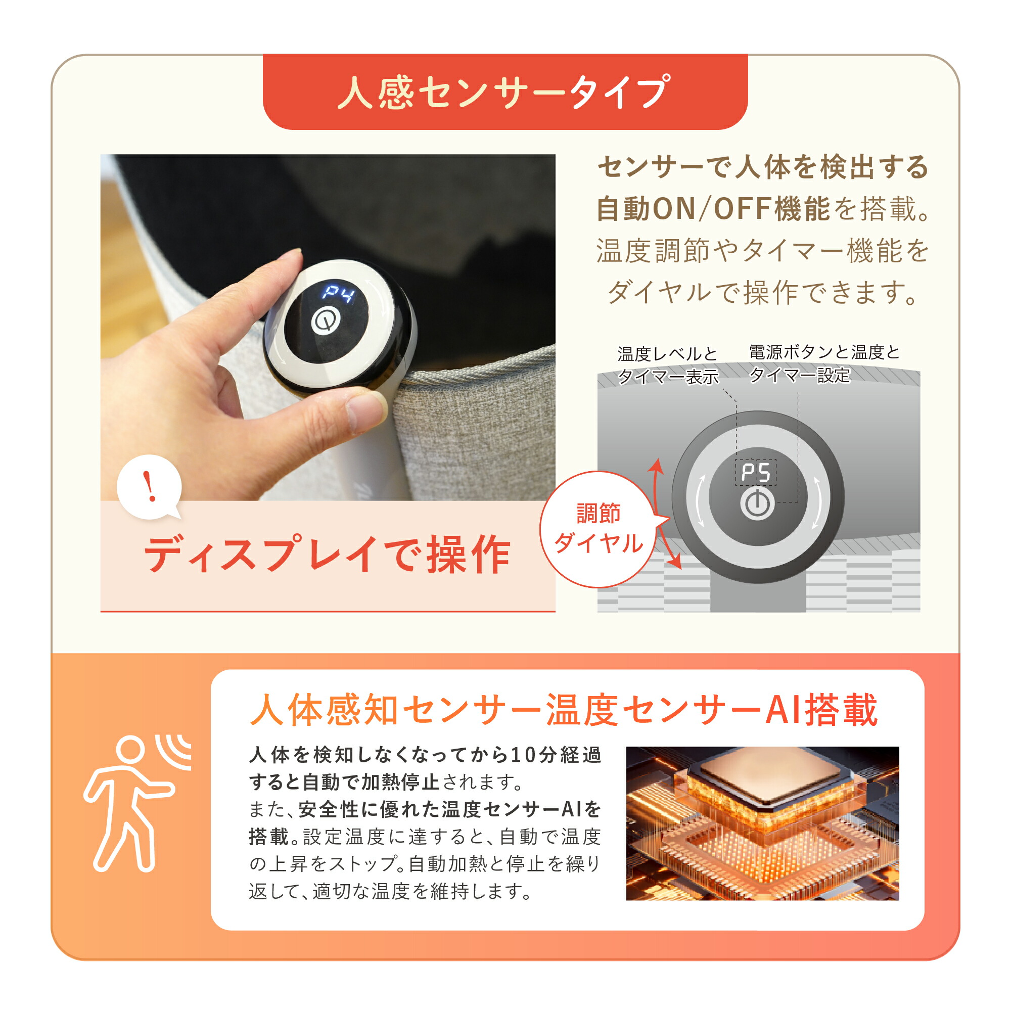 楽天市場】楽天1位 2025年新型 パネルヒーター 足元 ヒーター デスク