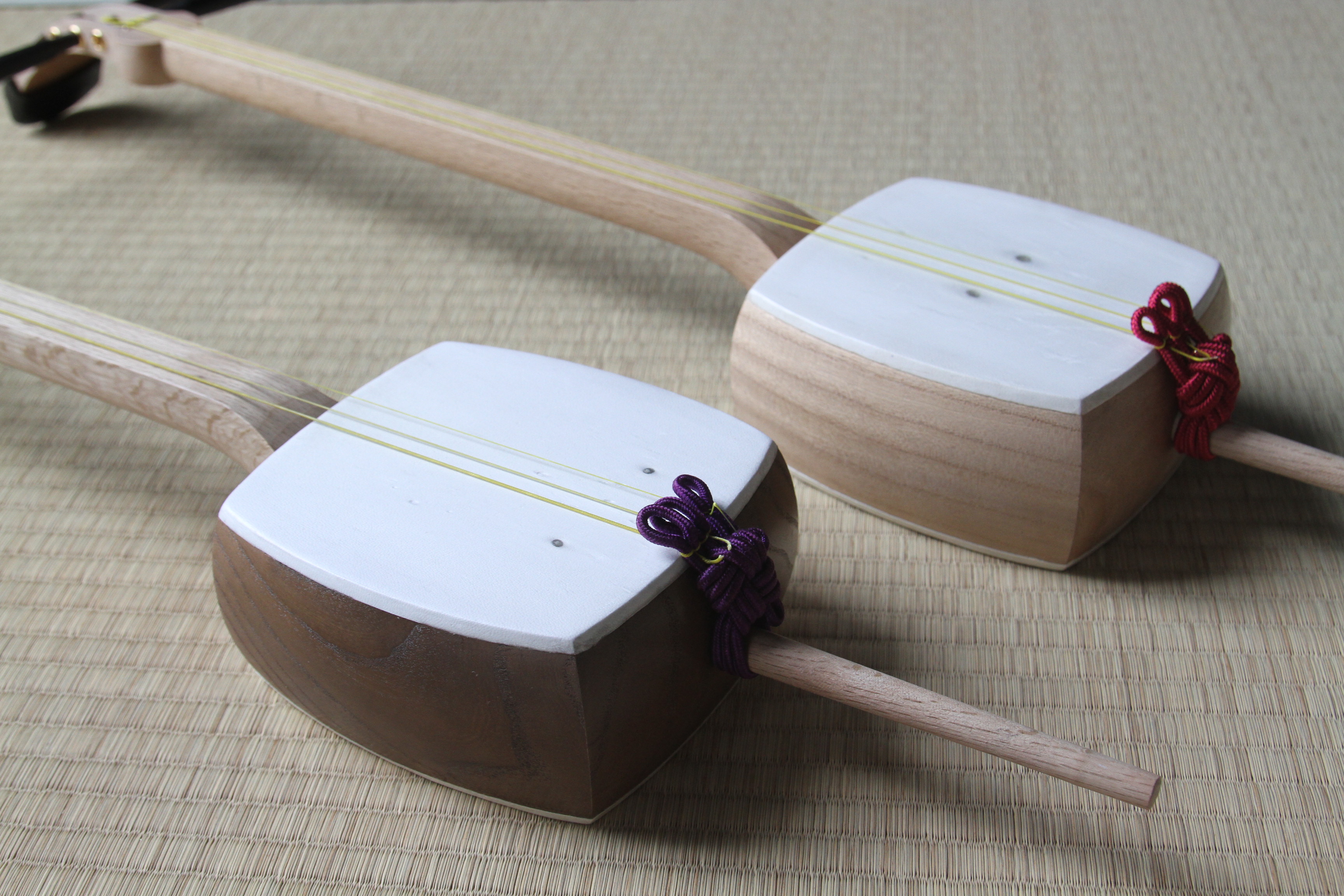 三味線 バチ 撥 高級素材 天然素材 一本物 和楽器 三味線撥 天然素材 バチ