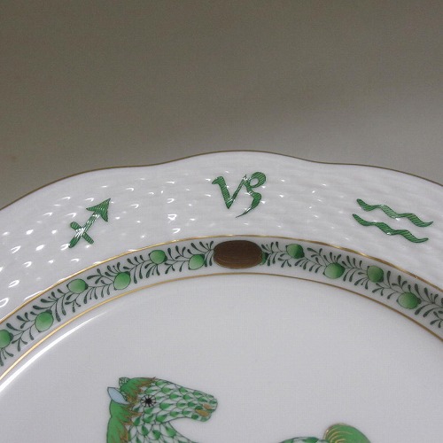 HEREND ヘレンド イヤープレート 干支 飾り皿 5枚まとめR7112317