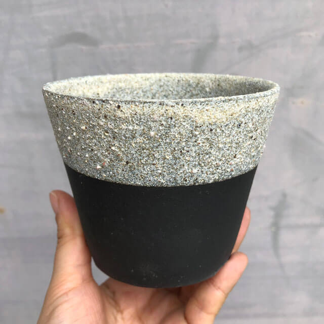 楽天市場】KAMIYAMA -MIYABI- POT【border】上下掛分 10cm×8.5cm 3号