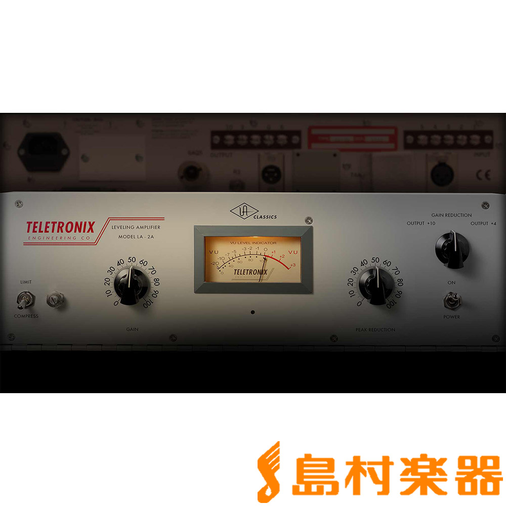 楽天市場】UNIVERSAL AUDIO Teletronix LA-2A コンプレッサー