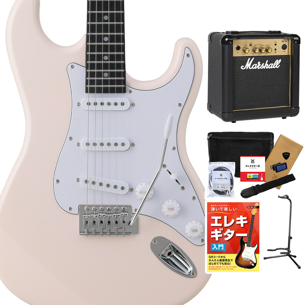 楽天市場】BUSKER'S BST-Standard 単品・初心者12点セット エレキ
