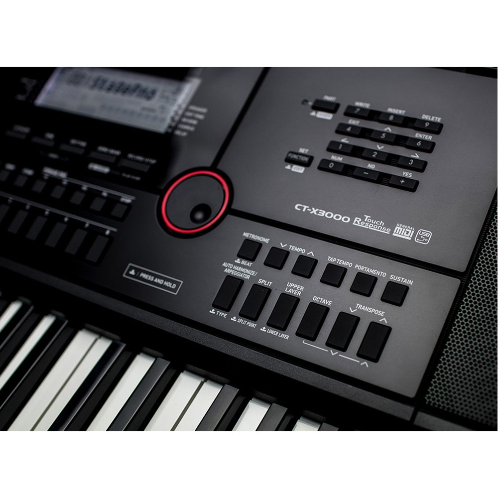 楽天市場】キーボード 電子ピアノ CASIO CT-X3000 61鍵盤 カシオ