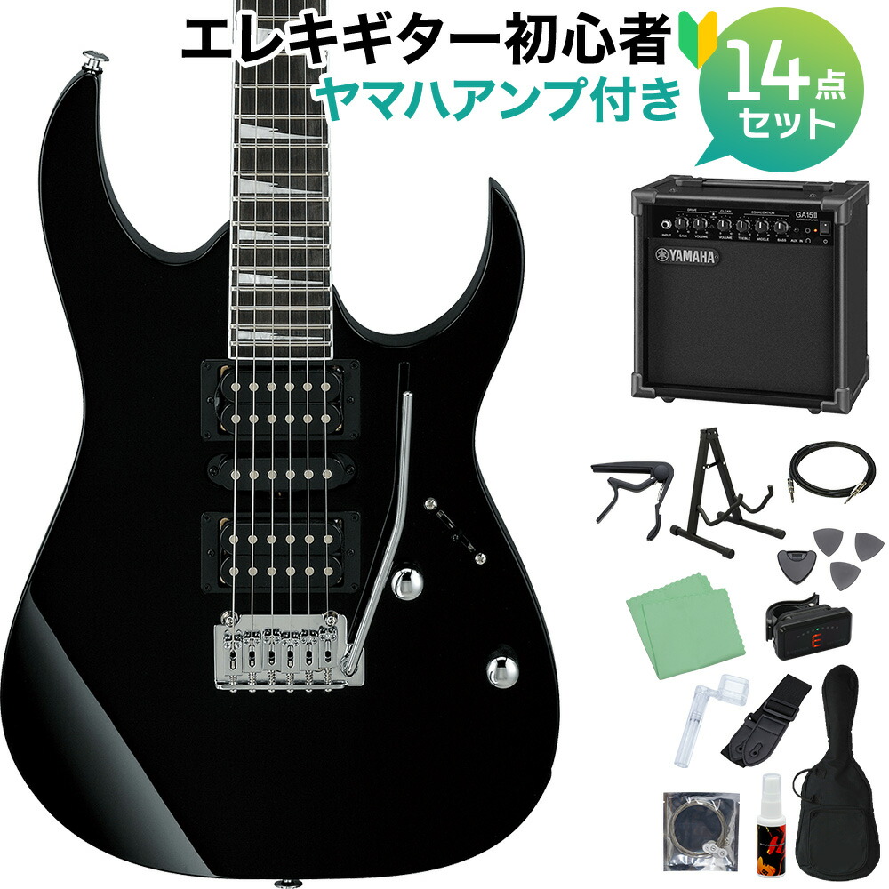 楽天市場】【数量限定 2000円OFF】 Gio Ibanez GRG170DX BKN (Black