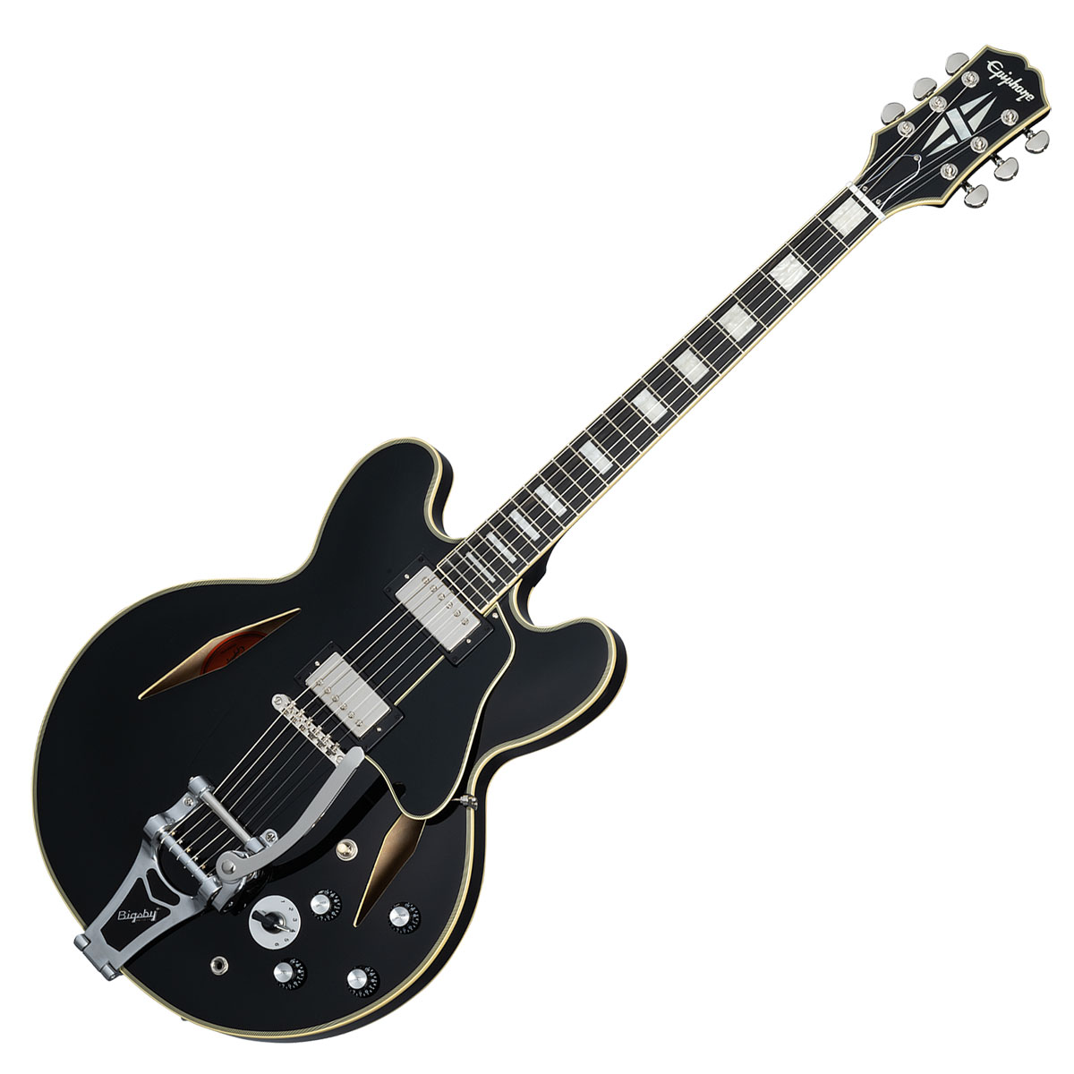 楽天市場】Epiphone Shinichi Ubukata ES-355 Ver.02 Ebony エレキ