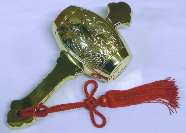 楽天市場】＊打出の小槌（小豆入り）【踊り用小道具】 : 下八重商店