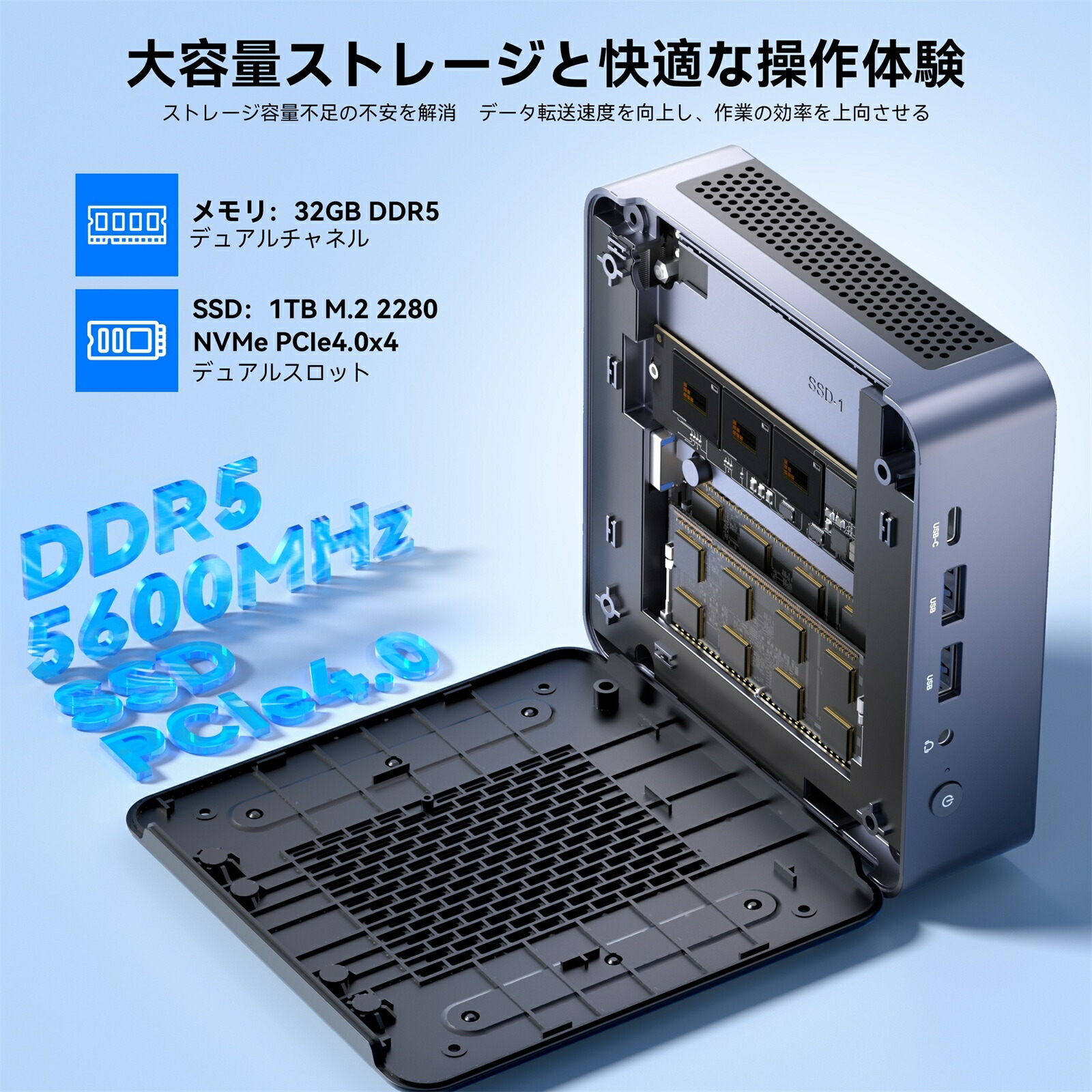 楽天市場】【期間限定15％オフクーポン】 NiPoGi ミニpc Ryzen 7