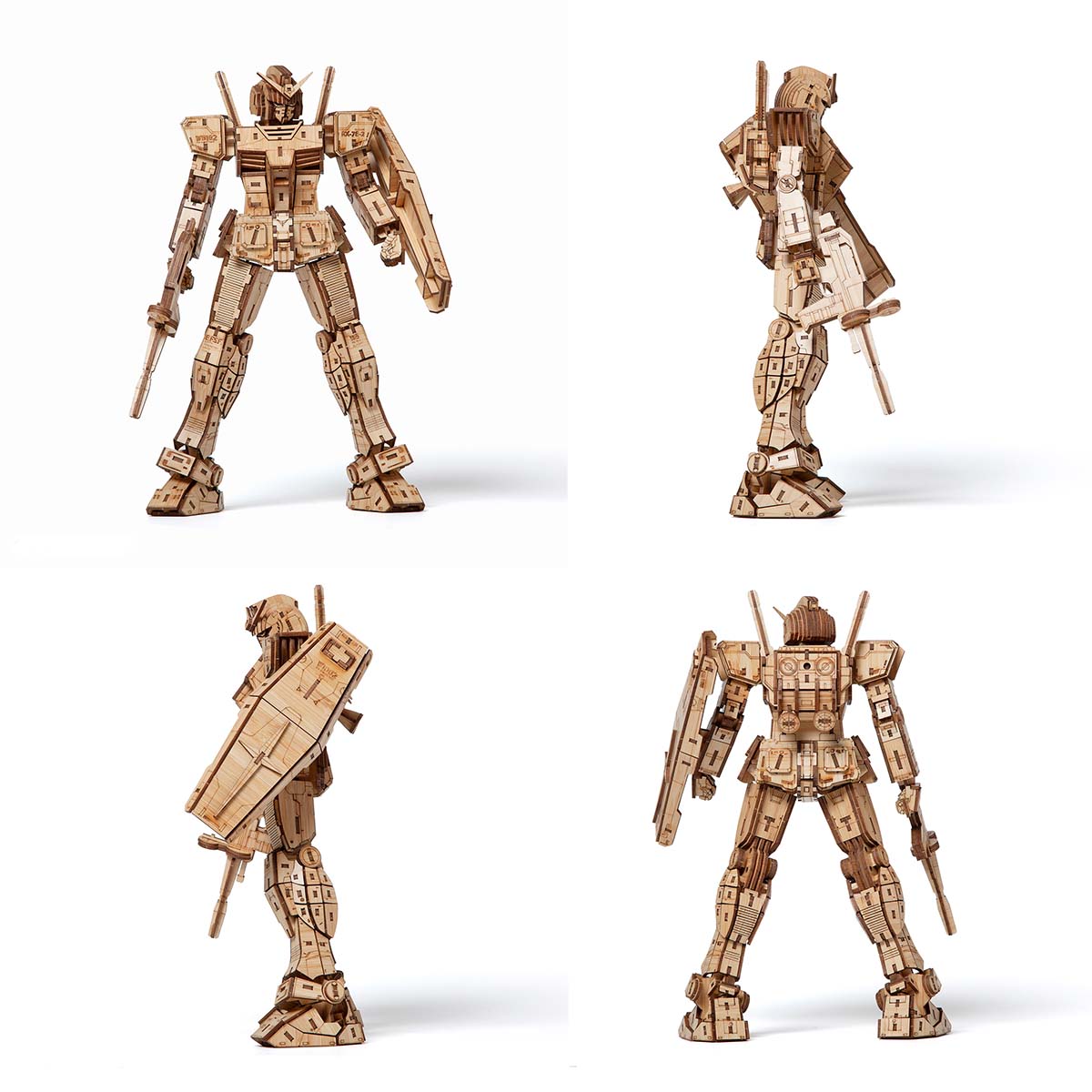 楽天市場】Bamboo Art wa-gu-mi RX-78-2 ガンダム【 421パーツ 和組み