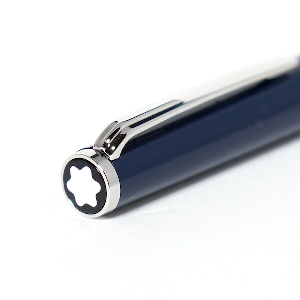 楽天市場】名入れ モンブラン PIX ブルー ボールペン MB132288【純正