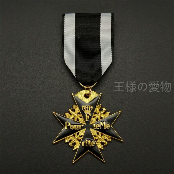 楽天市場】プルトニアのオークリーフ マルタ十字功績勲章 勇気章の勲章