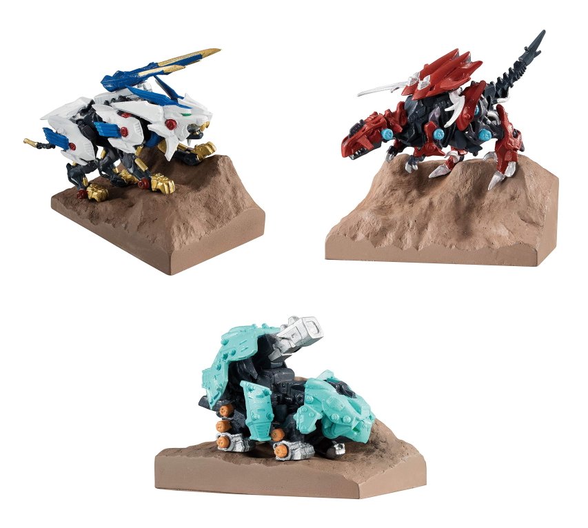 楽天市場】ゾイドワイルド イメージングスタイルフィギュア 全3種