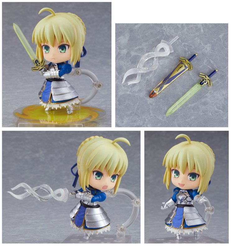 fateフィギュア ねんどろいど 遠坂凛 セイバー セット 最終値下げ