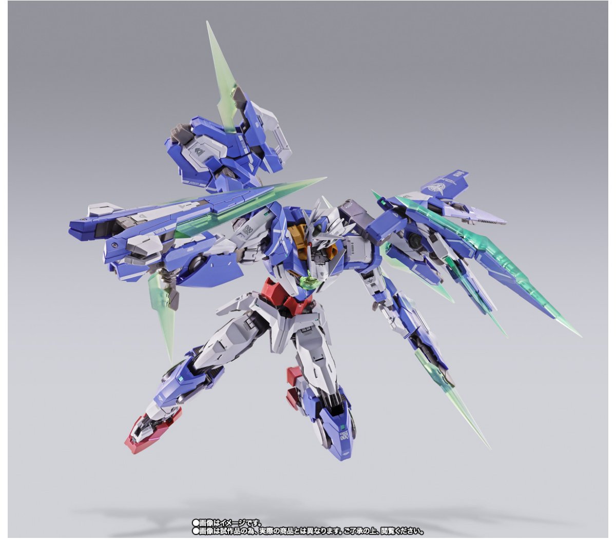 新品未開封】L BUILD ダブルオークアンタ フルセイバー METAL BUILD