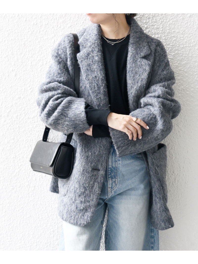 楽天市場】【SALE／40%OFF】SHIPS any: ウール ミックス シャギー