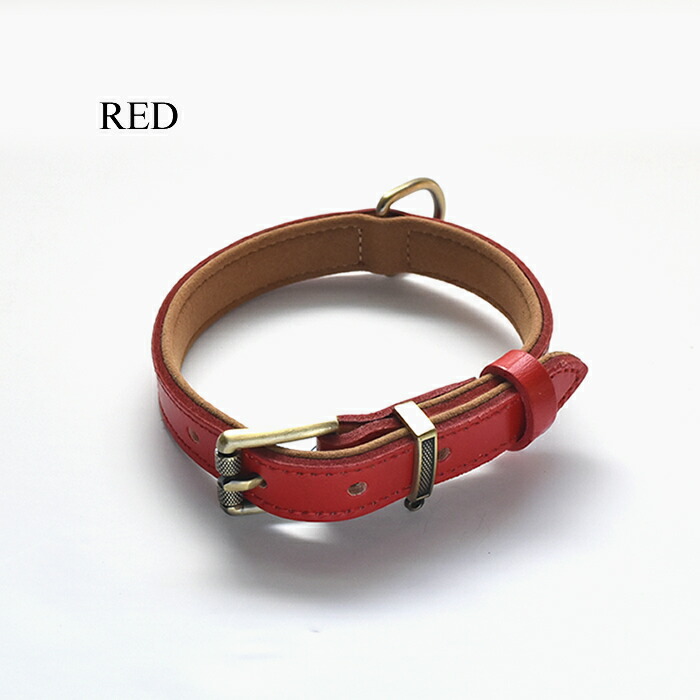 楽天市場】首輪 犬 おしゃれ 革 本革首輪 ドッグカラー レザー 小型犬