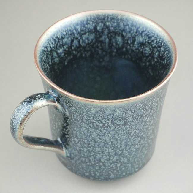楽天市場】京焼 清水焼 油滴マグカップ 大輔 : 京焼清水焼専門店 松韻堂