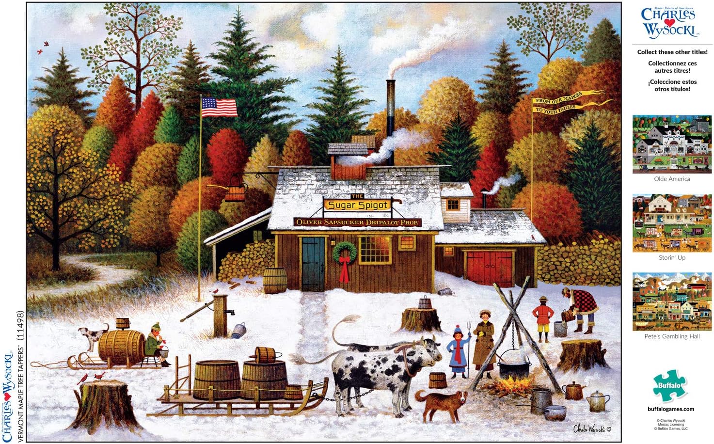 未使用 チャールズ・ワイソッキー ジグソーパズル 2014ピース 未開封