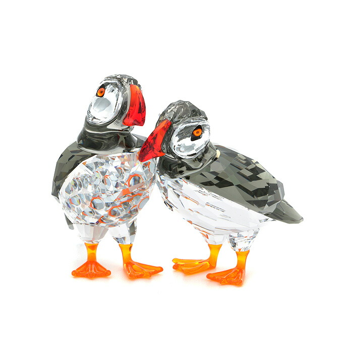 楽天市場】スワロフスキー SWAROVSKI フィギュリン ニシツノメドリ 5.5