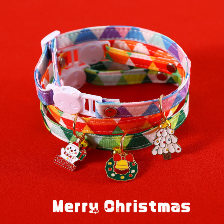 楽天市場】首輪 猫 小型犬 クリスマス クリスマスリース クリスマス