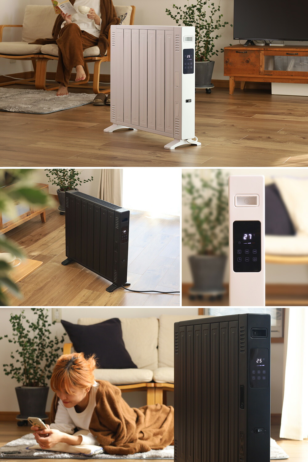 ホワイトオイルヒーター スリムタイプ オイルヒーター スリムタイプ