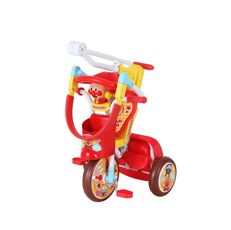 良品】アンパンマン 三輪車 舵とり棒 ガード 折りたたみ ANPANMAN 良品