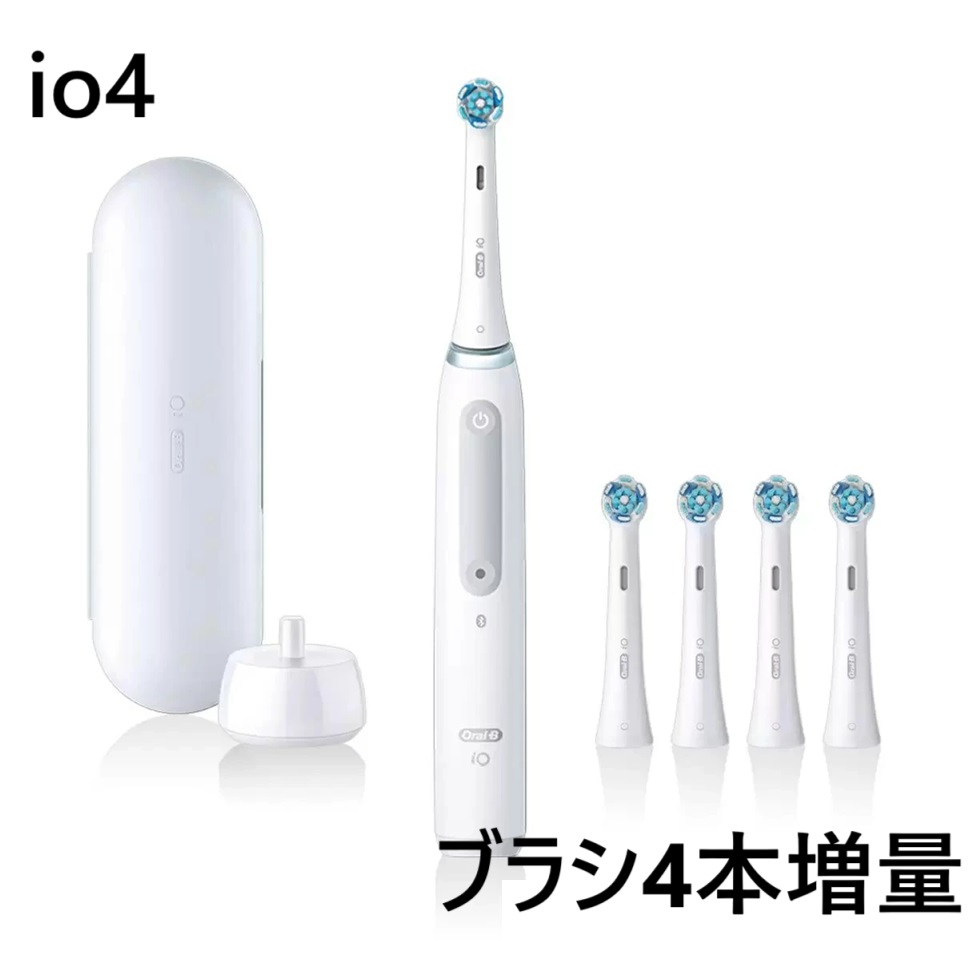 楽天市場】【ブラシ4本増量】 ブラウン オーラルB io4 電動歯ブラシ