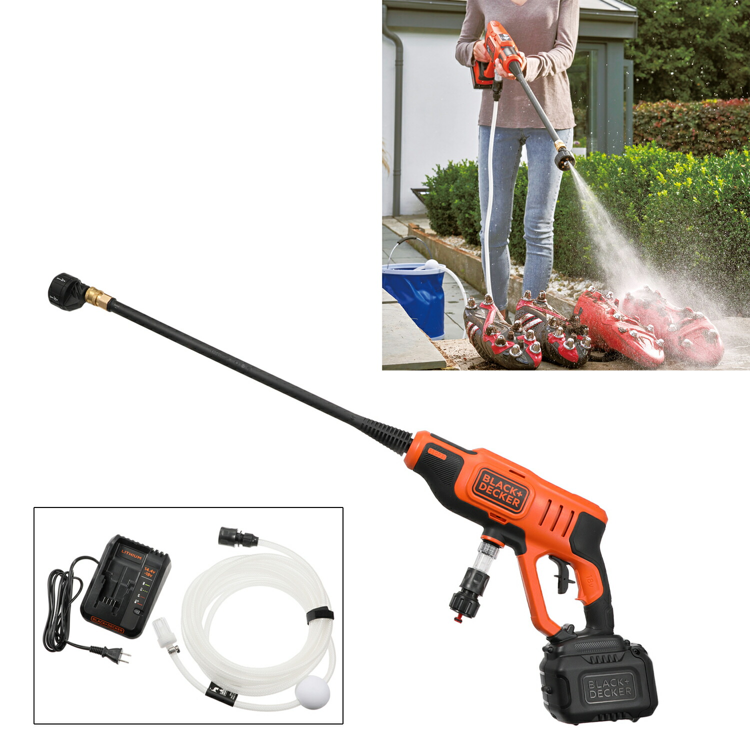 ブラック・アンド・デッカー高圧洗浄機