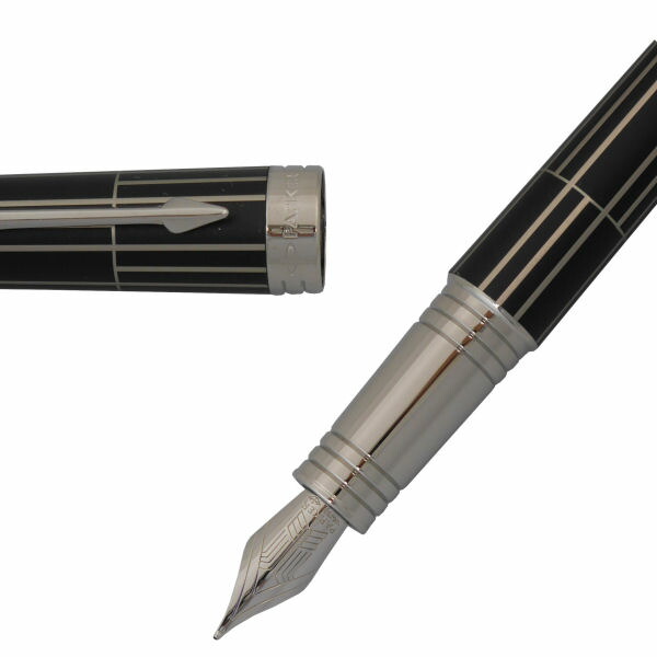 楽天市場】パーカー 万年筆 PARKER プリミエ ラグジュアリーブラックST