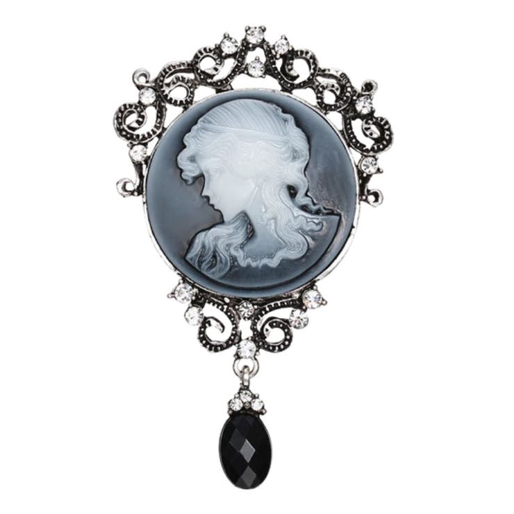 楽天市場】アクセサリーショップPIENA ブローチ レディース カメオ