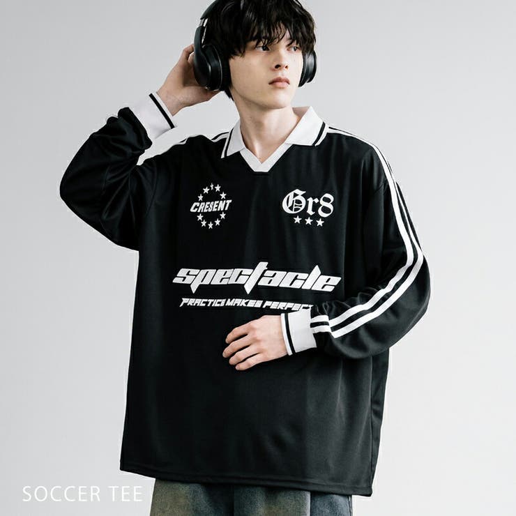 楽天市場】Rocky Monroe ゲームシャツ ロンT サッカーユニフォーム風