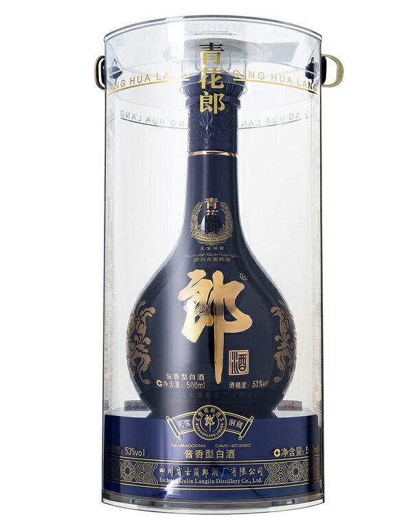 楽天市場】【送料無料】中国白酒【醤香型白酒】 青花郎酒（あおはな