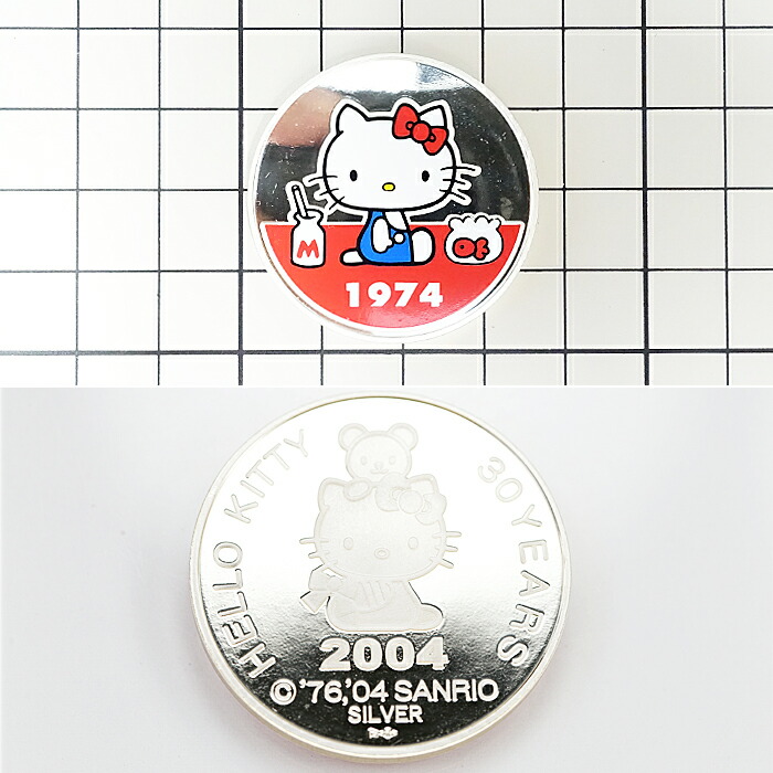 楽天市場】☆6/7 ハローキティ 誕生30周年記念コイン シルバー SV925