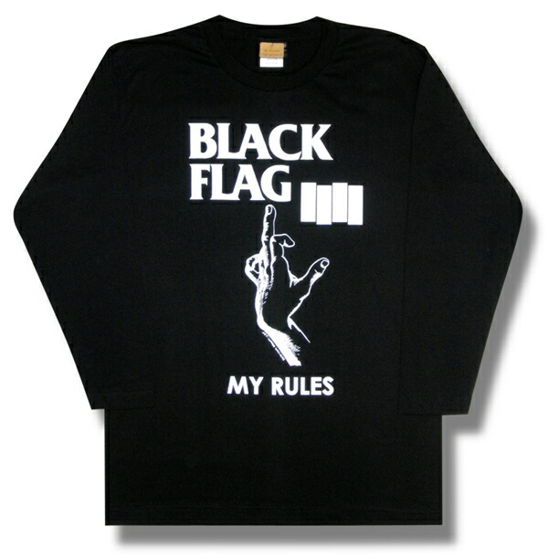 楽天市場】【土日も発送】 BLACK FLAG ブラック・フラッグ MY RULES