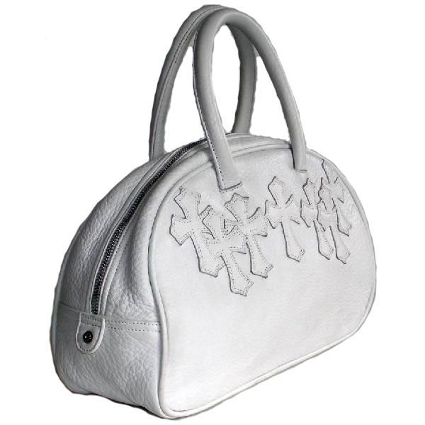 楽天市場】CHROME HEARTS WHITE GYM BAG W/CEMETERY CROSS PATCHES