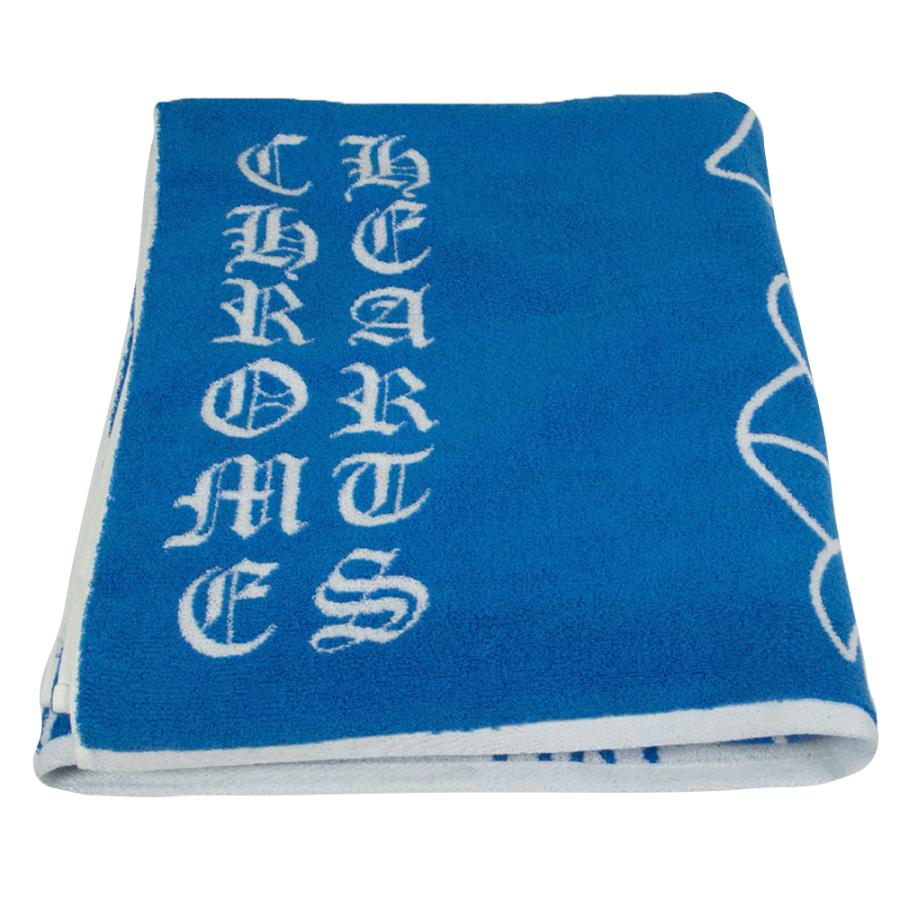 楽天市場】CHROME HEARTS TOWEL クロムハーツ バスタオル ブルー : SKYTREK