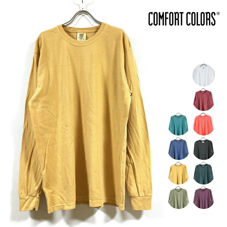 楽天市場】COMFORT COLORS コンフォートカラーズ Garment Dyed 6.1oz