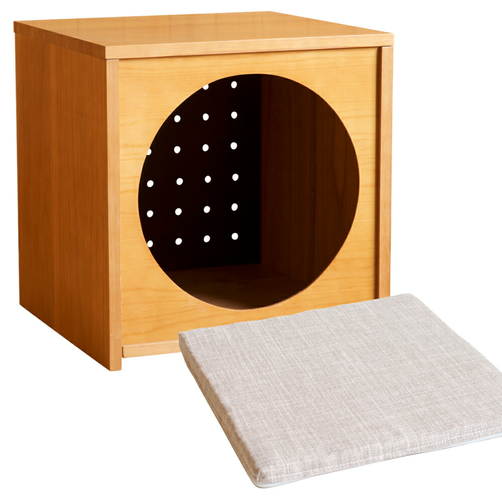 楽天市場】「木製ペットハウス」 コンセント穴付き ホットカーペット