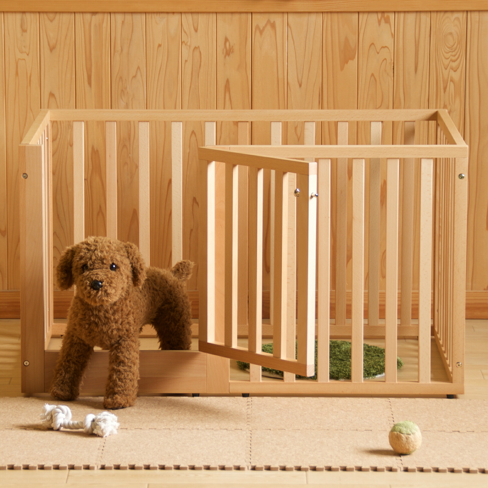 小型犬用木製ケージ NEO CG-0007