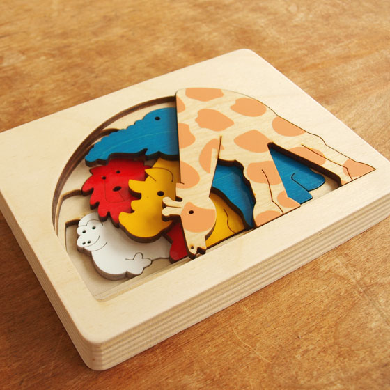 楽天市場】パズル 木製 おもちゃ 幼児 子供 知育玩具 オブジェ George