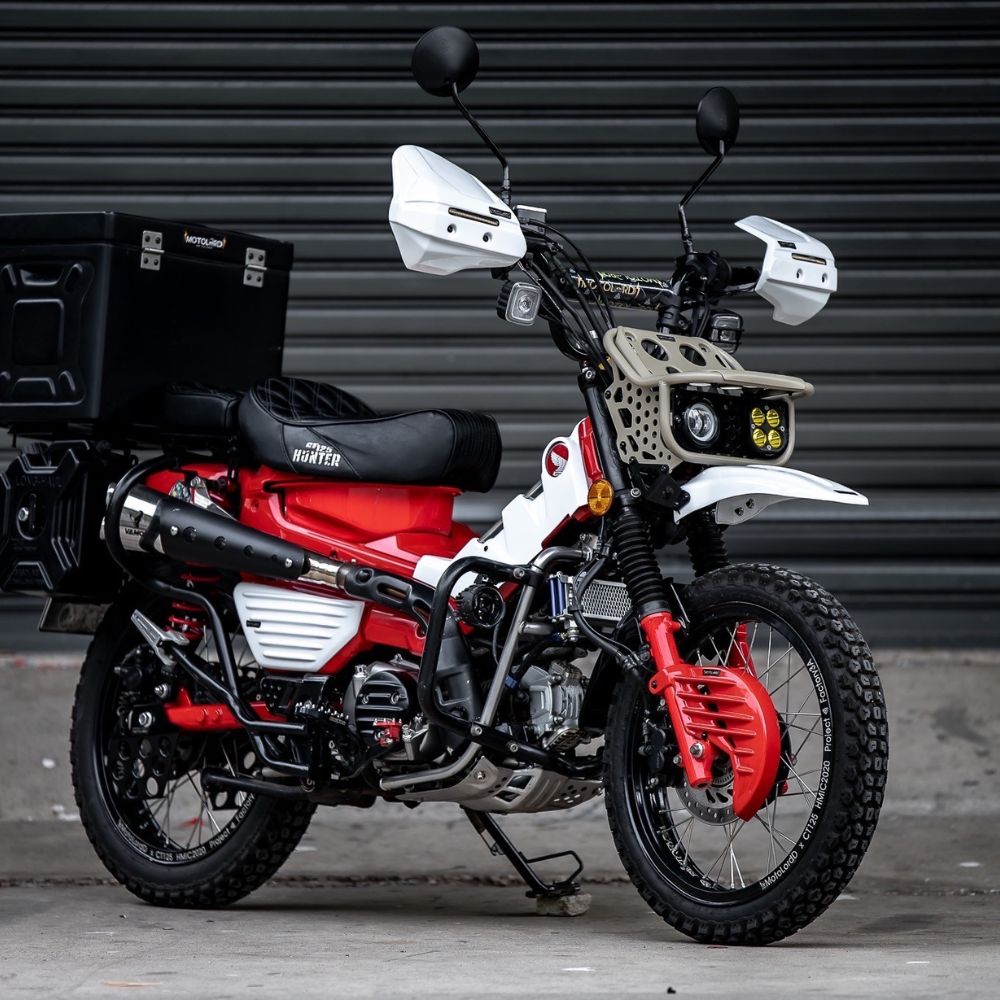 楽天市場】MotolordD ホンダ ハンターカブ CT125用#2カスタムヘッド