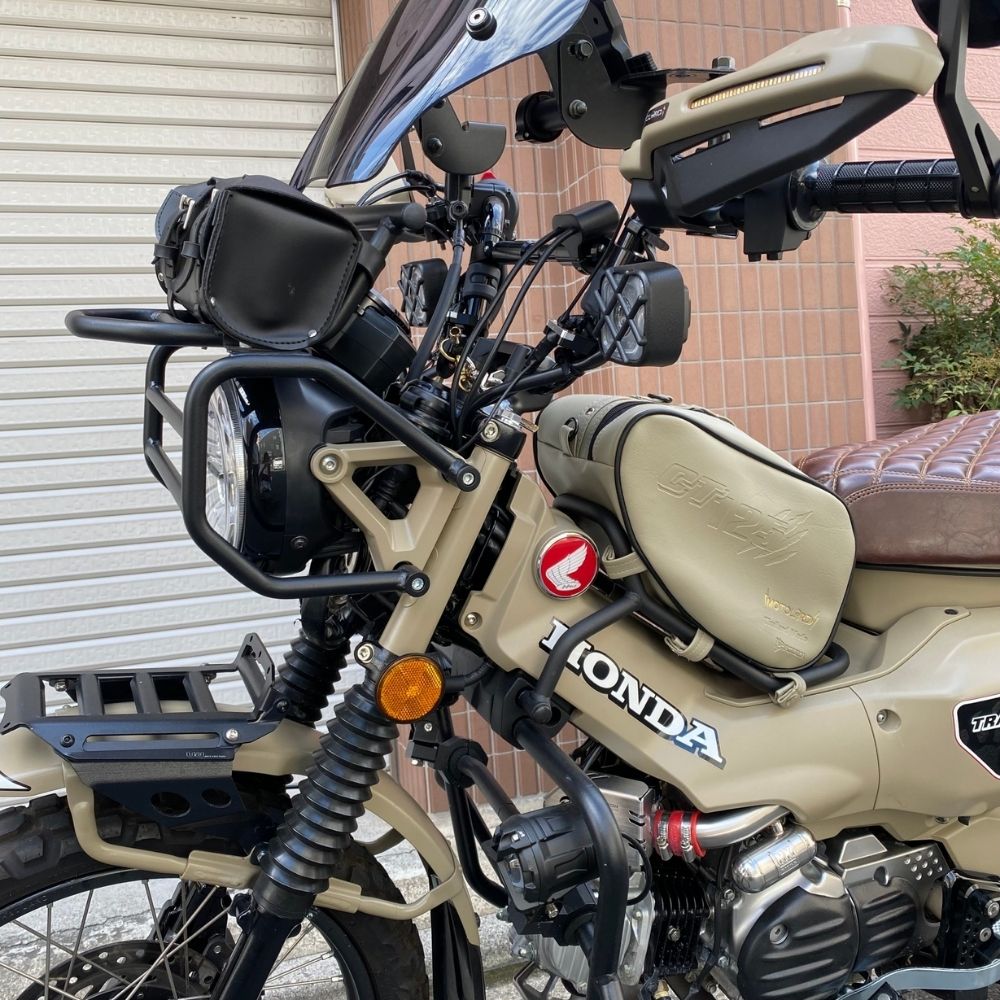 楽天市場】MotoLordD ホンダ ハンターカブ CT125用センターキャリア