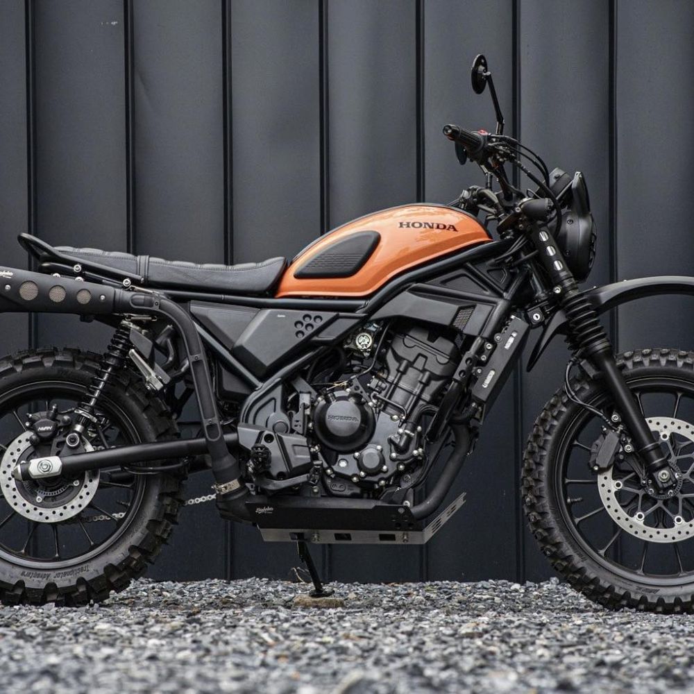 楽天市場】ホンダ CL250 アンダーガード CL33 Diabolus by K-SPEED