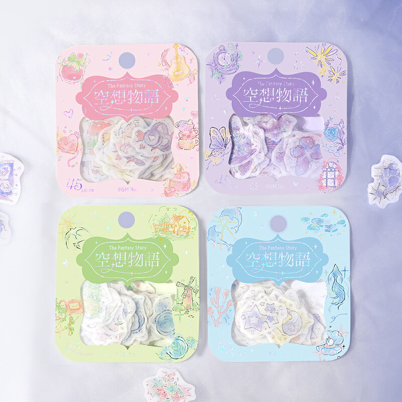 楽天市場】フレークシール BGM 箔押しフレークシール bgm_bs-fg147_150