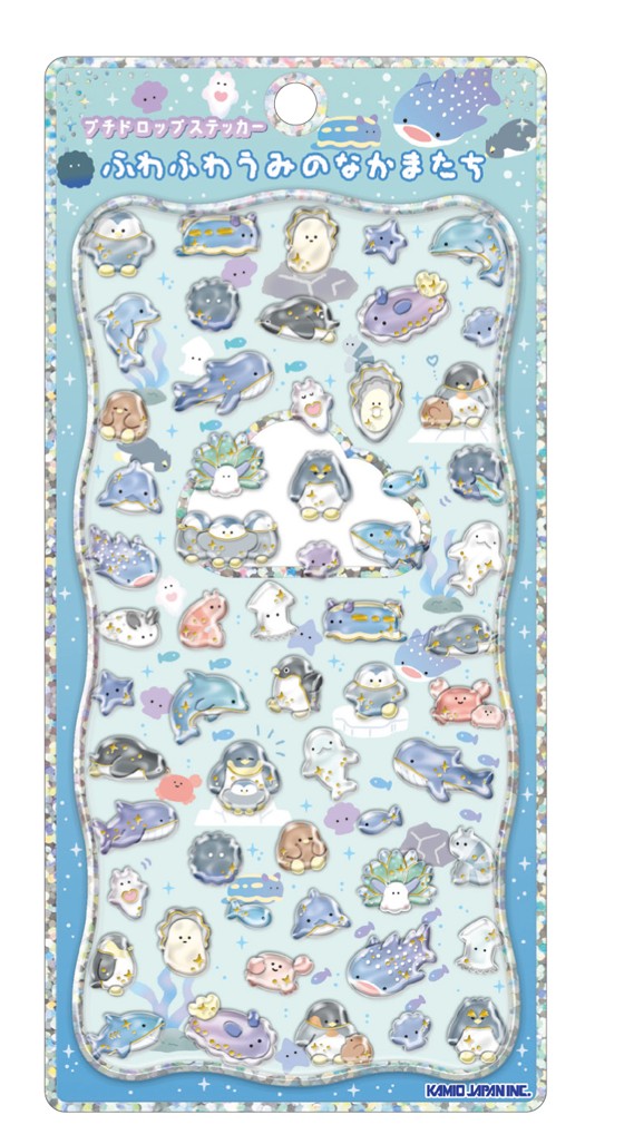 楽天市場】プチドロップステッカー あわわちゃん kmo_226218_226225