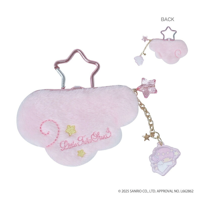 楽天市場】予約 12月中旬入荷 リトルツインスターズ 羽ポーチ nic_ts11