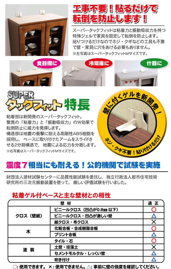 楽天市場】スーパータックフィット TF-LL-N [nyuka]【コンパクト便